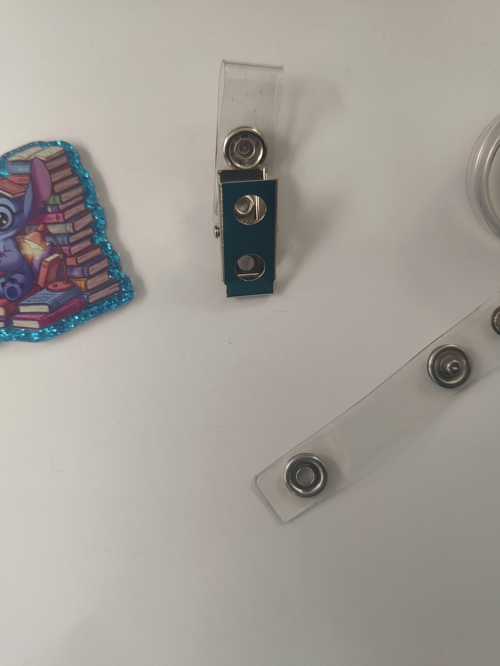 Handmade Badge Reel- Stitch Books